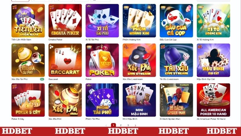 Game bài đối kháng tại bàn đấu minh bạch