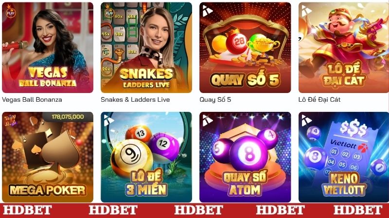 Nên chơi gì khi muốn quay số HDBET